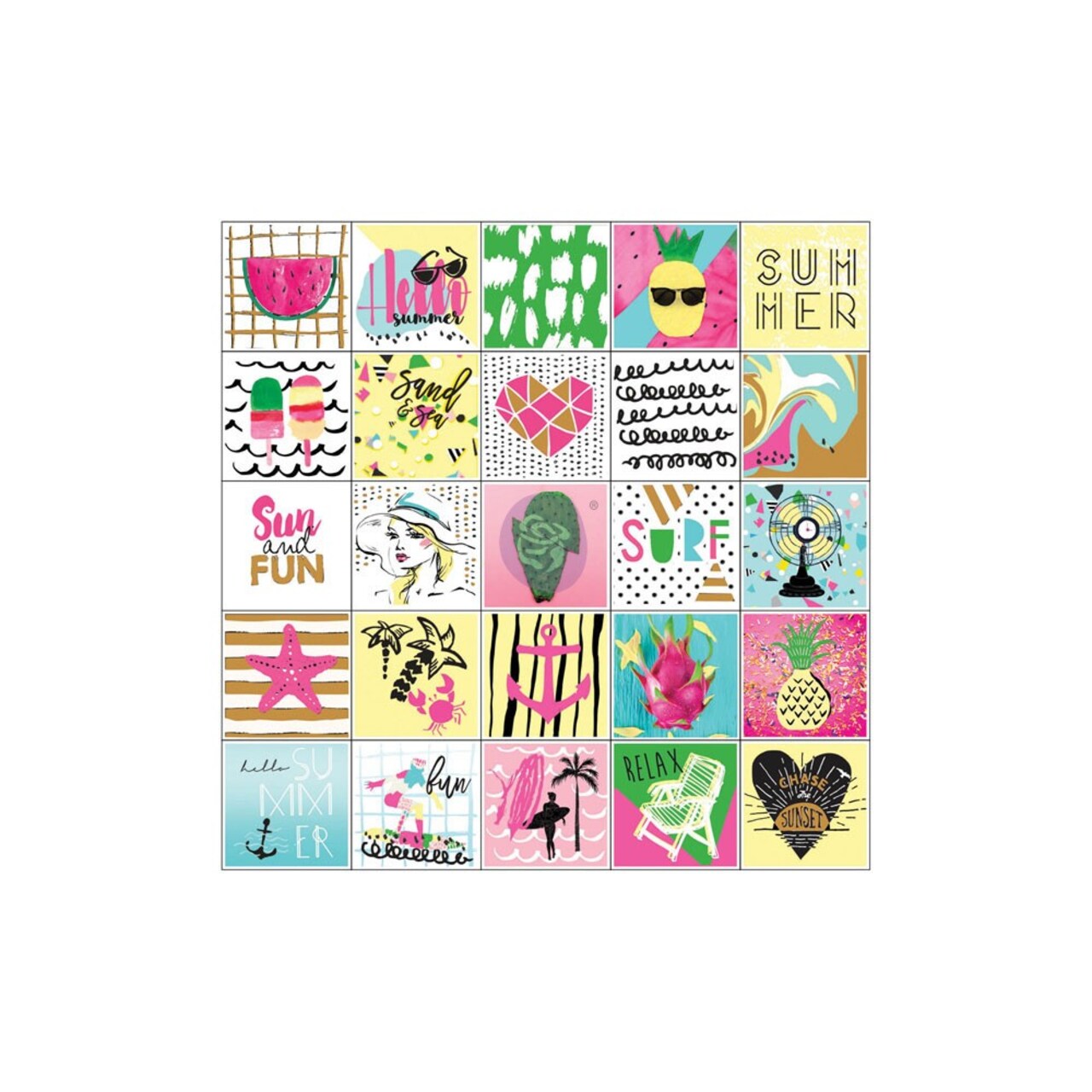 Prima Marketing Inc My Prima Planner Stickers - Summer 655350593582